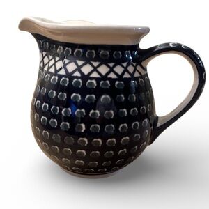 BOLESLAWIEC ⭐️ Polish Pottery pitcher (missing lid)